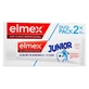 Elmex Junior Anti-Cavity Professional Color-Changing Toothpaste, 2-Pack (75 ml each)