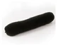 Goma para el pelo negra de Mezzo Crépon, ideal para hacer un moño