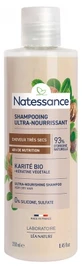 Natessance Ultra-Nourishing Shampoo with Organic Shea Butter and Plant-Based Keratin, 250 ml