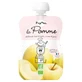 Compota de manzana ecológica Popote Gourde, para bebés de 4 a 6 meses en adelante, 120 g