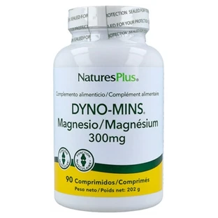 Natures Plus Dyno-Mins Magnésium 300 mg 90 Comprimés