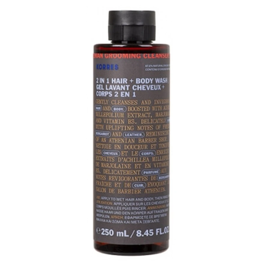 Korres Gel Lavant 2en1 Cheveux + Corps 250 ml