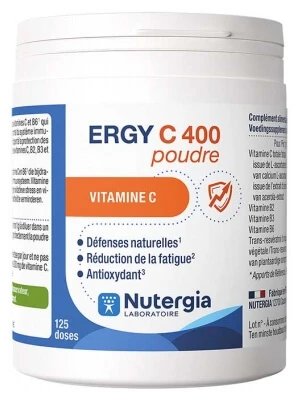 Nutergia Ergy C 400 Powder, 125 g
