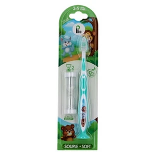 Cepillo de dientes suave Plic Dental Kids para niños de 3 a 5 años