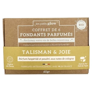 Set de regalo «Les Petits Glow» de Natura Square: 6 velas aromáticas orgánicas para derretir en la fragancia «Talisman & Joie», 65 g
