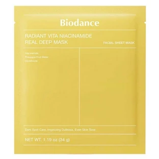 Biodance Radiant Vita Niacinamide Real Deep Mask 34 g
