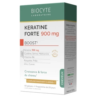 Biocyte Keratine Forte 900 mg Boost 60 Kapseln