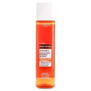 L'Oréal Paris Bright Reveal Vitamin C Porenverfeinerndes Peeling-Gesichtswasser 180 ml