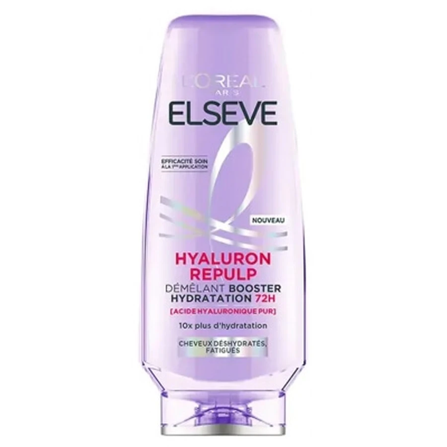 Acondicionador desenredante L'Oréal Paris Elseve Hyaluron Repulp con refuerzo hidratante de 72 horas, 200 ml