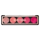 Profusion Cosmetics Ruby Gems Glitter-oogschaduwpalet, 5 tinten