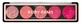 Profusion Cosmetics Ruby Gems Glitter Eyeshadow Palette, 5 Shades