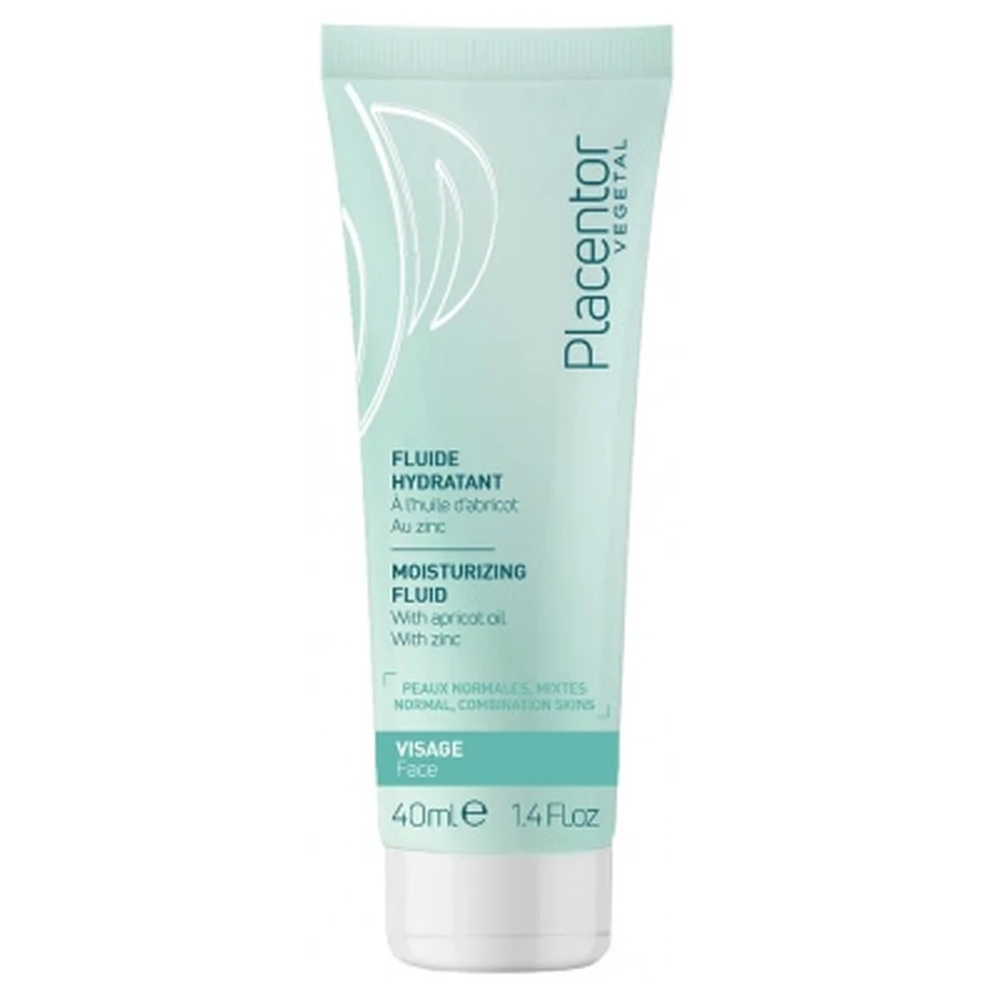 Placentor Végétal Hydraterende Fluid voor de normale en gemengde huid, 40 ml