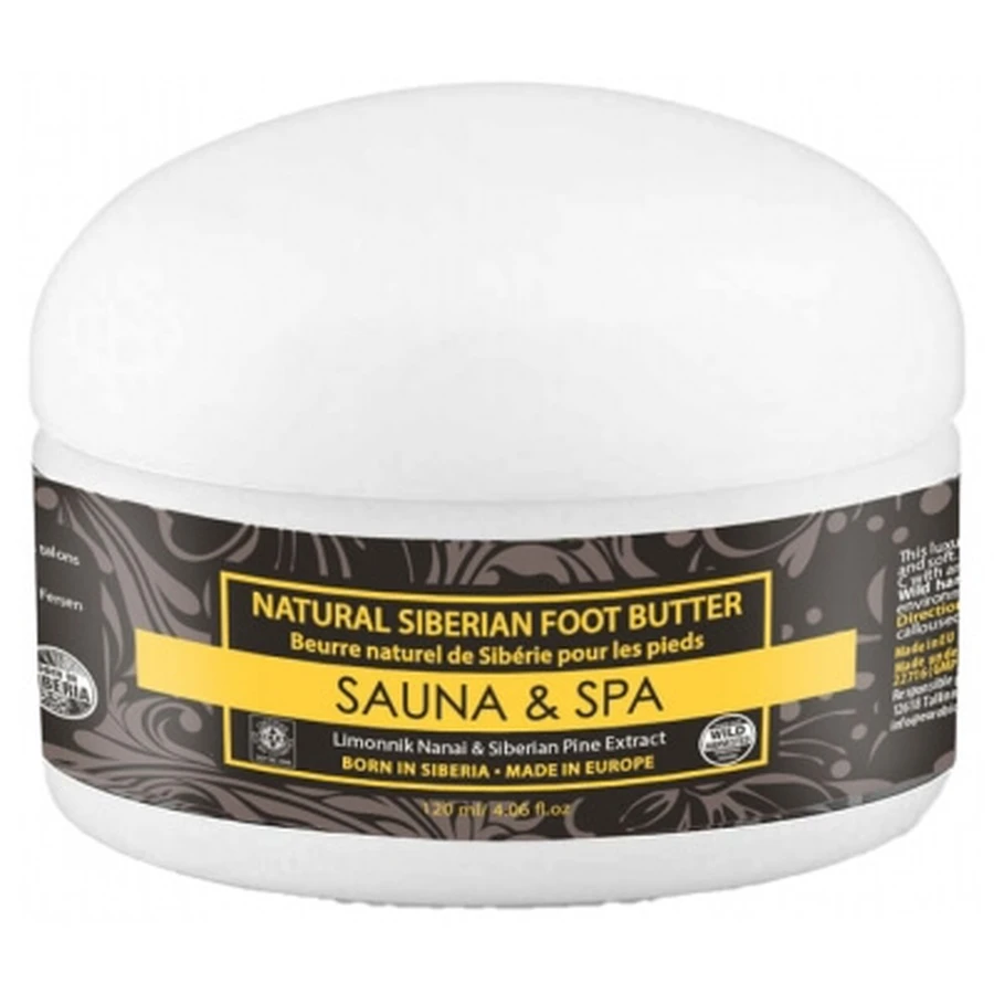 Natura Siberica Sauna & Spa Natürliche sibirische Fußbutter 120 ml