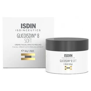 Isdin Isdinceutics Glicoisdin 8 Soft Crème Visage Effet Peeling 50 g