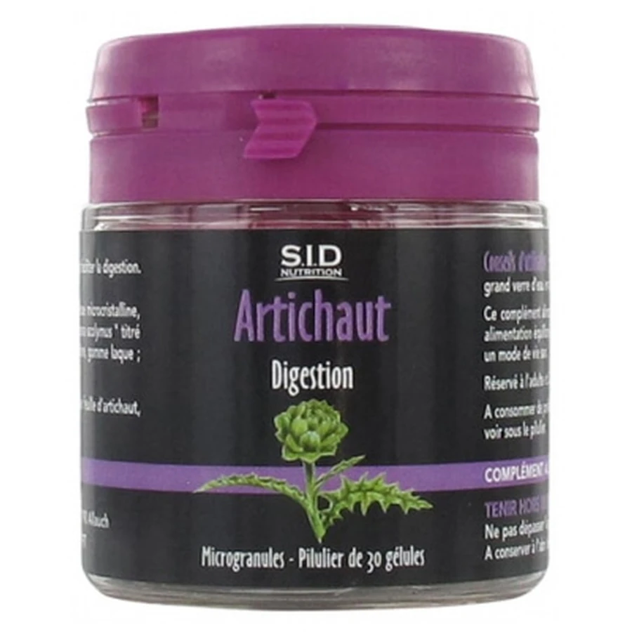 S.I.D Nutrition Digestion Alcachofa 30 cápsulas
