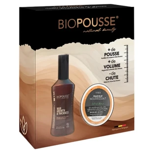 Biopousse Coffret Lotion Capillaire Hair Growth & Thickness Bio 100 ml + Masque Nourrissant Natural Mango 50 ml
