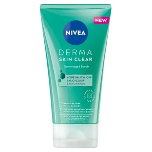 Exfoliante facial y corporal Nivea Derma Skin Clear para pieles con tendencia a las imperfecciones, 150 ml