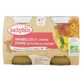 Babybio Mirabelles & Appel, vanaf 4 maanden, biologisch, 2 potjes van 130 g
