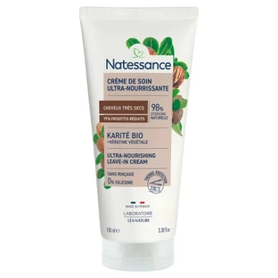 Natessance Ultra-Nourishing Shea Butter Hair Care Cream 100 ml