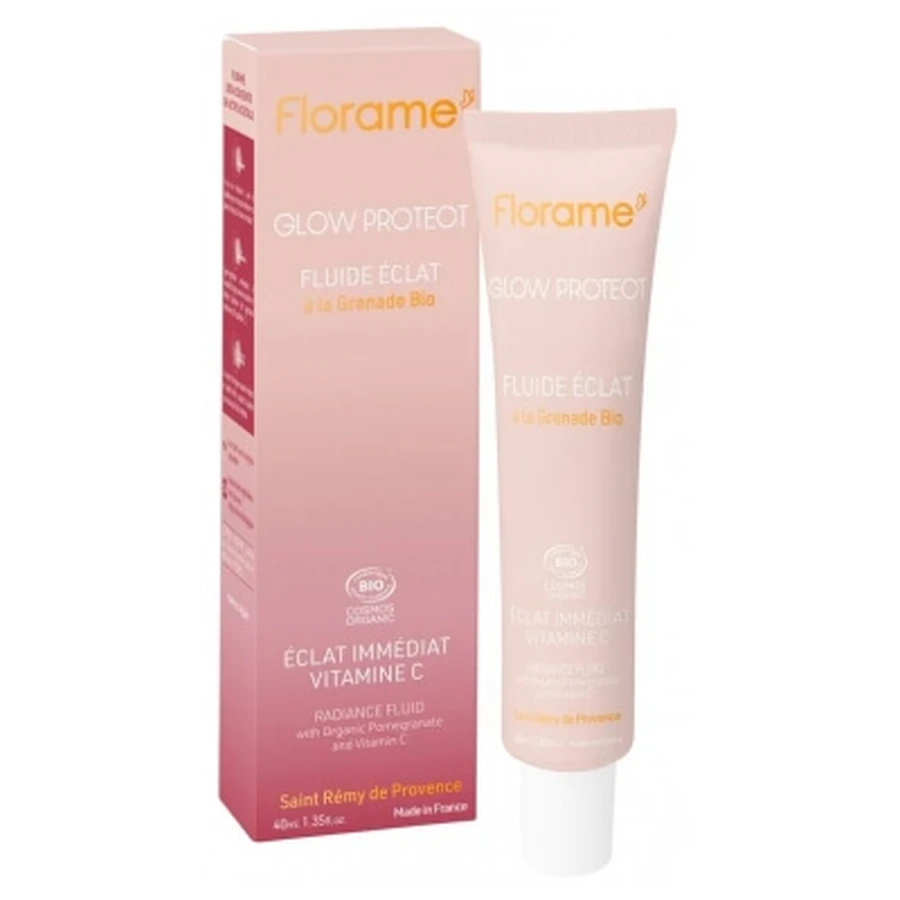 Florame Glow Protect Bio-Granatapfel-Serum für strahlende Haut 40 ml