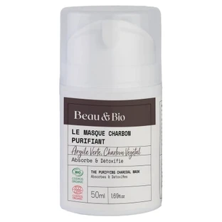 Beau & Bio Le Masque Charbon Purifiant Bio 50 ml