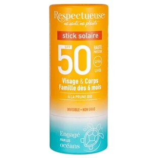 Respectueuse Zonnebrandstick SPF 50, 18 g