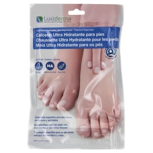Luxiderma Ultra-feuchtigkeitsspendende Fußsocken, 1 Paar