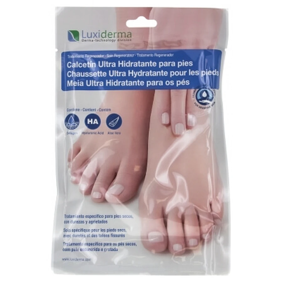 Luxiderma Ultra-feuchtigkeitsspendende Fußsocken, 1 Paar