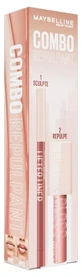 Maybelline New York Plumping & Lifting Liner Combo Set 1.2 g + Lip Gloss 5.4 ml