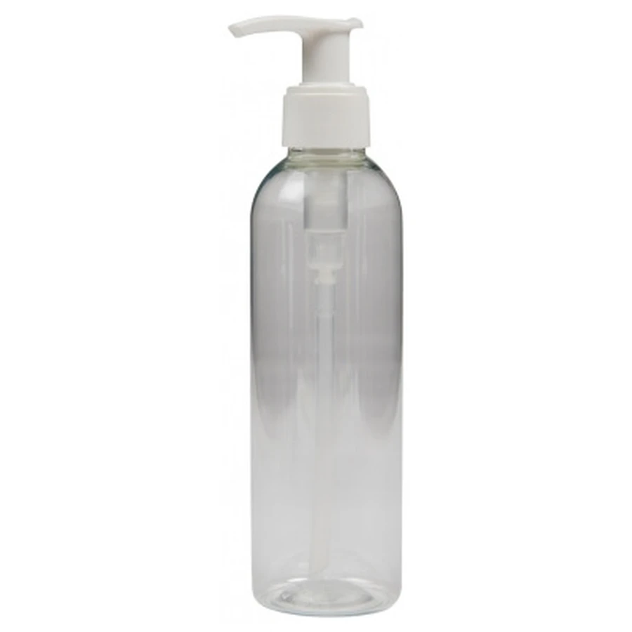 Laboratoire du Haut-Ségala: botella de PET transparente con dosificador de crema, 200 ml