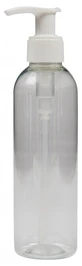 Laboratoire du Haut-Ségala Clear PET Bottle with Cream Pump, 200 ml