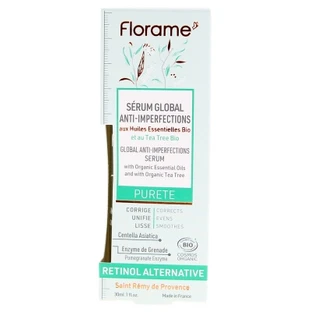 Florame Pureté: Suero orgánico antiimperfecciones para todo el rostro, 30 ml