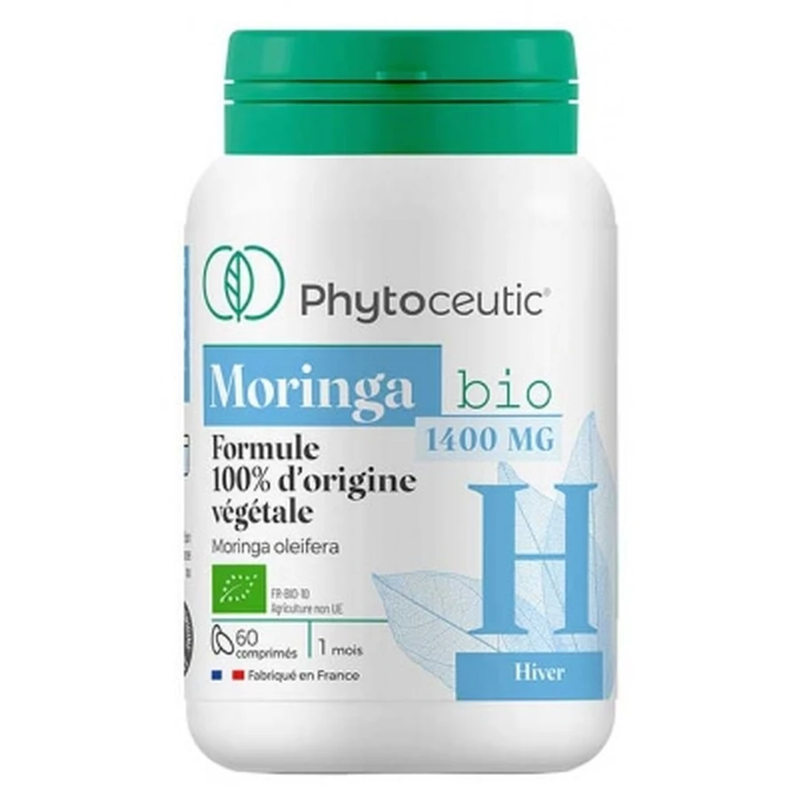 Phytoceutic Organic Moringa, 60 Tablets