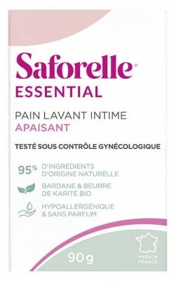 Saforelle Essential Soothing Intimate Cleansing Bar 90 g