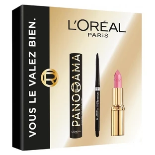Set de regalo Panorama de L'Oréal Paris: 9,9 ml + Infaillible Grip: 5 g + Color Riche Satin Rose Tendre: 4,5 g