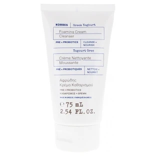 Korres Greek Yogurt Foaming Cleansing Cream 75 ml