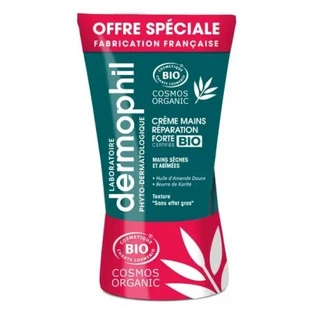 Dermophil Indien Biologische Intensieve Herstellende Handcrème, 2-pack (elk 75 ml)