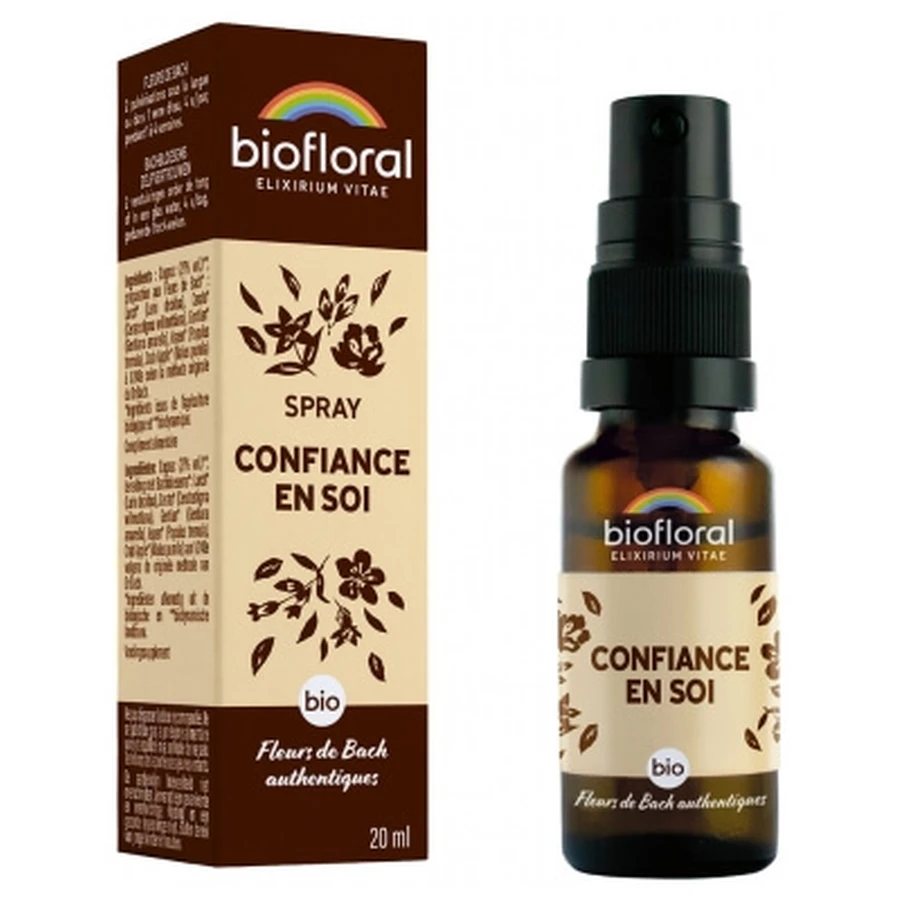 Biofloral Spray biologico per la fiducia in sé stessi, 20 ml
