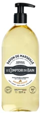 Le Comptoir du Bain Marseille Soap, Sweet Almond, Extra-Moisturizing, 1L