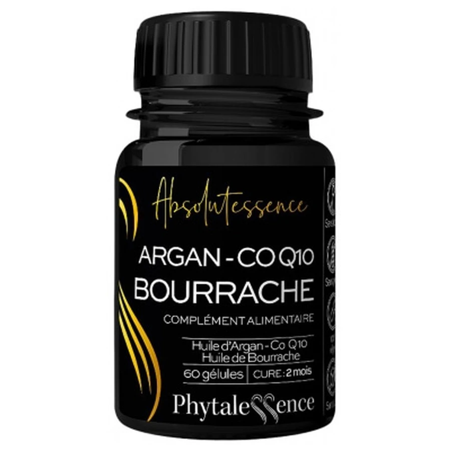 Phytalessence Absolutessence: argán, borraja y CoQ10, 60 cápsulas