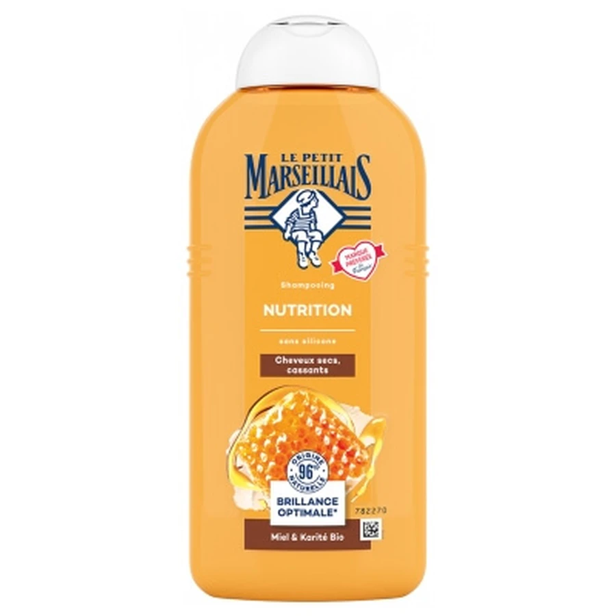 Le Petit Marseillais Pflegendes Shampoo mit Honig und Sheabutter, 300 ml