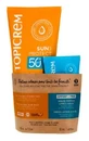 Topicrem Sun Protect hydraterende zonnebrandlotion SPF 50+ 200 ml + gratis verkoelende aftersun-gel 50 ml