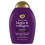 Ogx Shampoing Biotine et Collagène 385 ml
