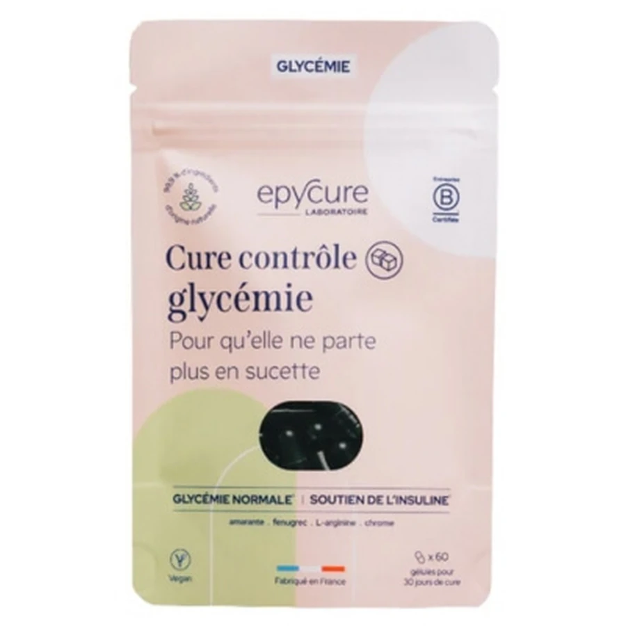 Epycure para el control de la glucemia, 60 cápsulas