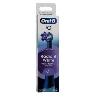 3 cabezales de recambio para el cepillo Oral-B iO Radiant White