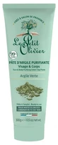 Le Petit Olivier Purifying Green Clay Paste, 300 g
