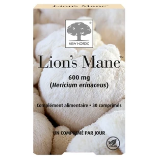 New Nordic Lion's Mane 600 mg 30 Comprimés