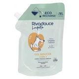 Rivadouce Les Loupiots 3-in-1 Shower Gel "Chapeau l'Abricot" Eco-Refill 750 ml