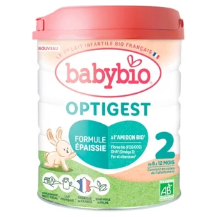 Babybio Optigest 2 Formule Épaissie de 6 à 12 Mois Bio 800 g
