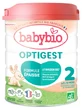 Babybio Optigest 2 Thickened Formula for 6- to 12-Month-Olds, Organic, 800 g